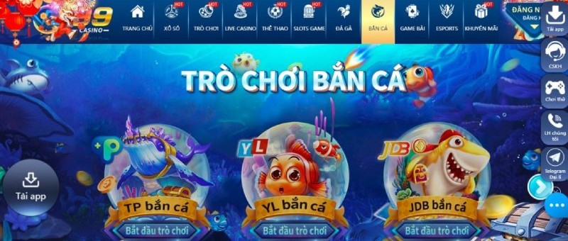 Game bắn cá Vz99 hot nhất 2024