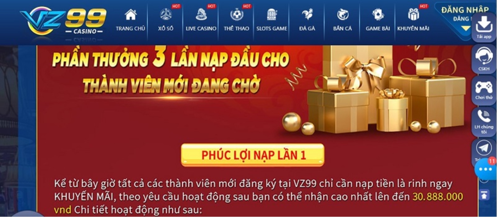 Hướng dẫn người chơi cách để nhận ngay 50k